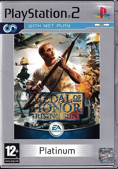 Medal of Honor Rising Sun - PS2 - Platinum (B Grade) (Genbrug)
